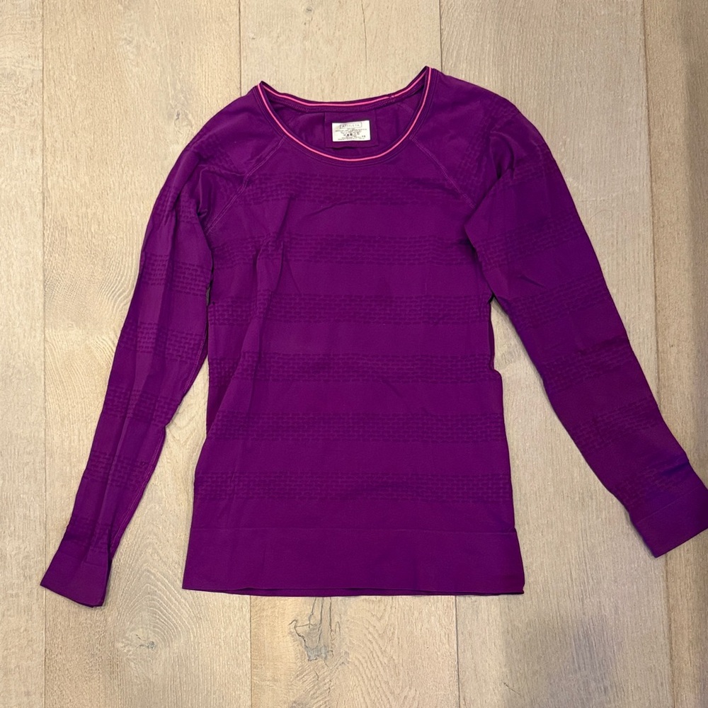 Athleta Vibrant Purple Top